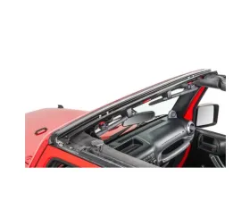 Quadratec Header Windshield Channel for Jeep Wrangler 2007-2018